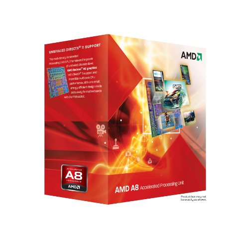 A8-3850 BOX A8-3850 Quad-Core Processor BOX AD3850WNGXBOX (AD3850WNGXBOX) AMD