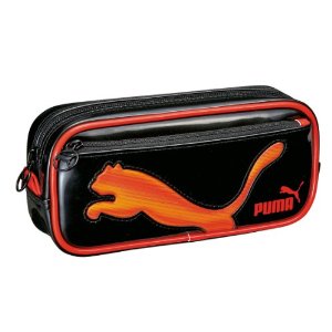 ECJOY!】 クツワ puma(プーマ) 3Dホロキャットペンケース レッド