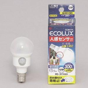 ECJOY!】 IRISOHYAMA アイリスオーヤマ LED電球人感センサー付きタイプ小型電球タイプ LDA4NHE17SH