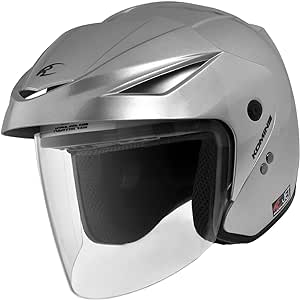 HK-1651 Jet Helmet ERA ll i:01-1651 Silver TCY:L