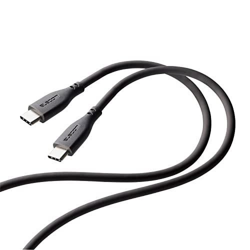USB Type-C to USB Type-CP[u/Ȃ߂炩/2.0m/O[(MPA-CCSS20GY) ELECOM GR
