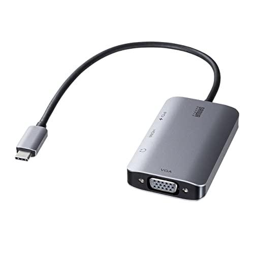 USB Type C-HDMI/VGAϊA_v^(4K/30Hz/PDΉ) AD-ALCHV02