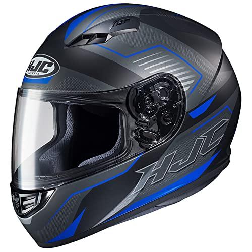 HJC HELMETS(GC`WFCV[) oCNwbg ttFCX BLACK/BLUE (TCY:M) CS-15 TRION(gI) HJH220 HJH220BK21M