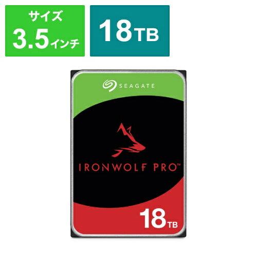 IronWolf Pro HDD(Helium)3.5inch SATA 6Gb/s 18TB 7200RPM 256MB 512E(ST18000NT001)