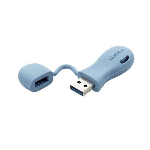 USB[/USB3.2(Gen1)Ή/̌^Lbv/qǂp/32GB/u[(MF-JRU3032GBU) ELECOM GR