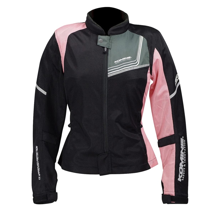 JK-1171  Protect Full M-Jacket ZIMON 07-1171 F:Neo Black/Pink TCY:WM