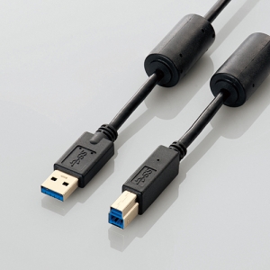 USB3-BF10BK [1m ubN] tFCgRAt USB3.0P[u(A-B)/1.0m/ubN(USB3-BF10BK) ELECOM GR
