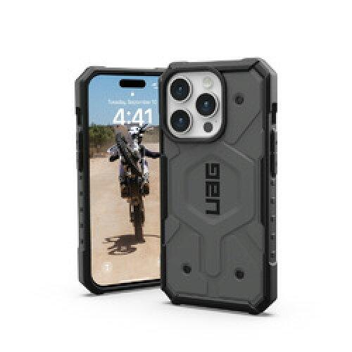 URBAN ARMOR GEAR iPhone 15 Pro 2023ΉϏՌP[X PATHFINDER MagSafeΉ Vo[ y{K㗝Xiz UAG-IPH23MA-MS-SV UAG-IPH23MA-MS-SV