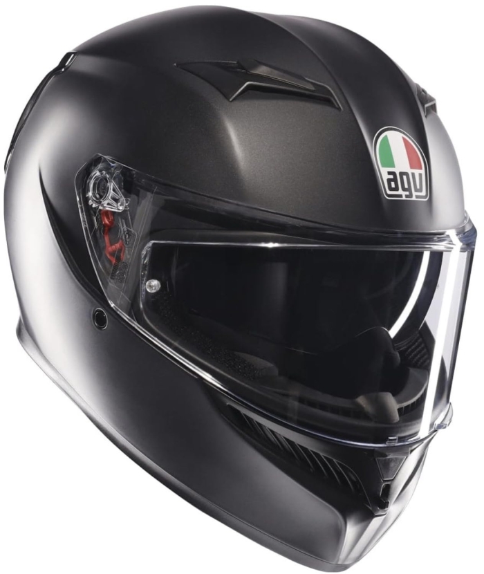 K3 AGV JIST MPLK Asian Fit  004-MATT BLACK  XL