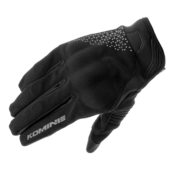 GK-1833 P MESH GLOVES BRAVE BK/DE.GY S 06-1833 ubNf^O[ TCY:S R~l(Komine)