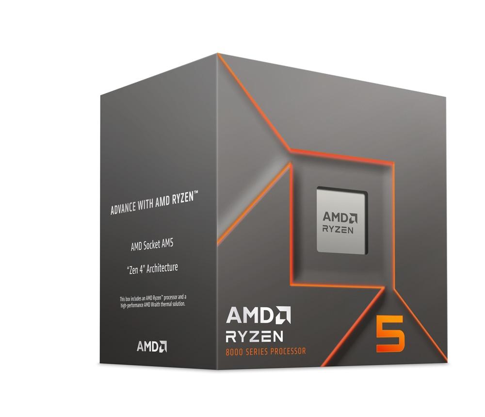 AMD Ryzen 5 8400F With Wraith Stealth Cooler (6C/12T,4.2Ghz,65W)   (100-100001591BOX)