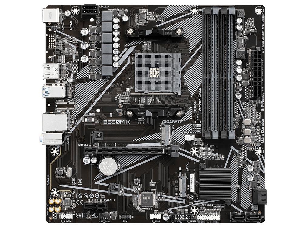 GIGABYTE B550M K   (B550M K)