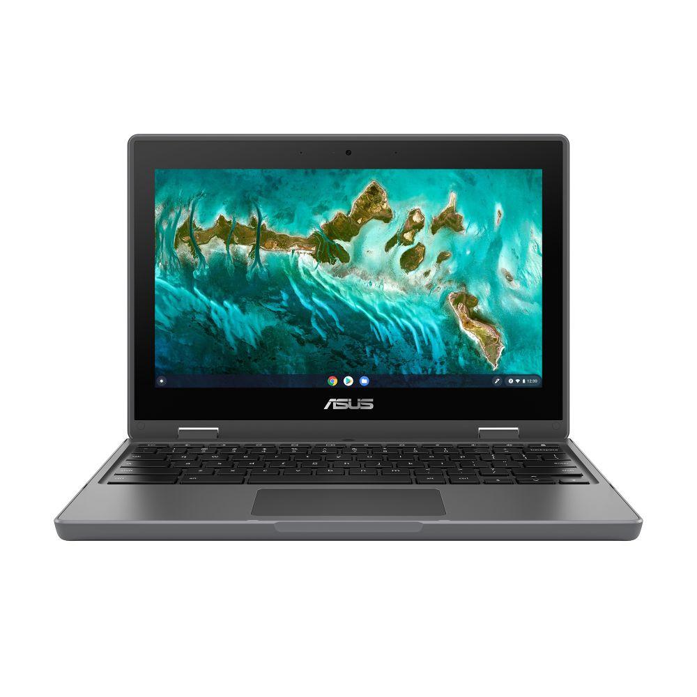 CR1100FKA-BP0003 ASUS Chromebook Flip CR1 Chrome OS 11.0`11.9^iC`j Celeron 4GB eMMC 64GB 1366~768 WebJL Bluetooth v5.1 1.0`1.5kg O[n