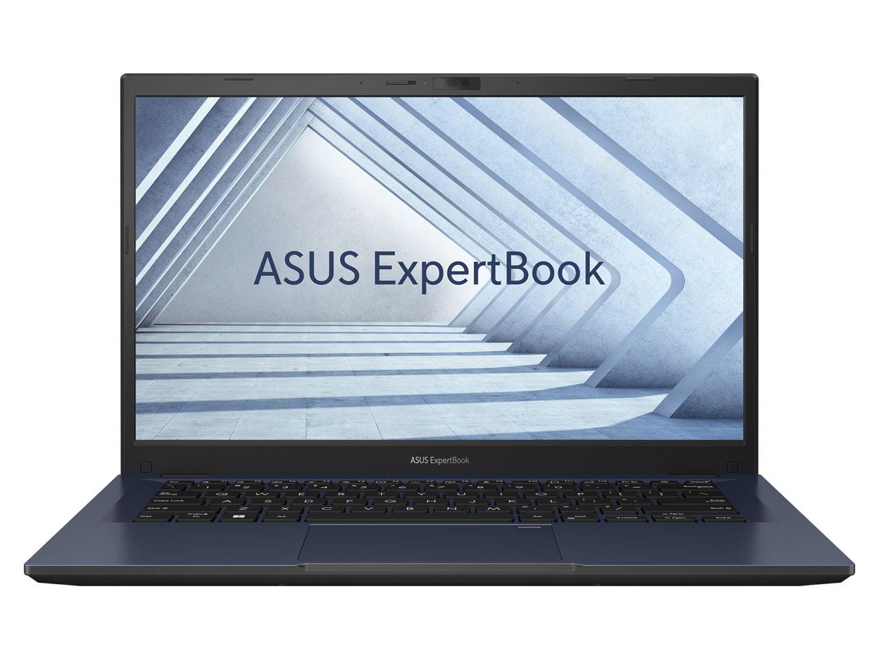 B1402CVA-EB0523X ASUS ExpertBook B1 B1402CVA Windows 11 Pro 14.0^iC`j Core i3 8GB SSD 256GB 1920~1080 WebJL Bluetooth v5.2 Office 1.0`1.5kg ubNn