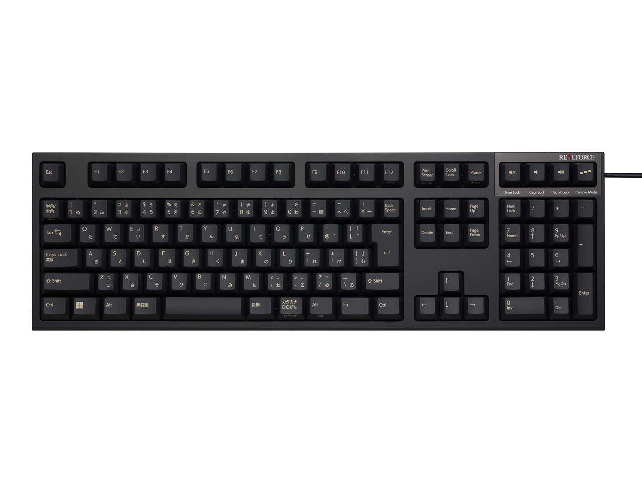 REALFORCE R3S tL[{[h USBf {z 112L[ ubN [U[ 45g(R3SA31)