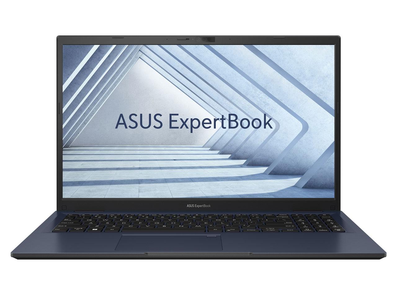 B1502CVA-BQ0404X ASUS ExpertBook B1 B1502CVA Windows 11 Pro 15.6^iC`j Core i7 16GB SSD 512GB 1920~1080 WebJL Bluetooth v5.2 Office 1.6`2.0kg ubNn