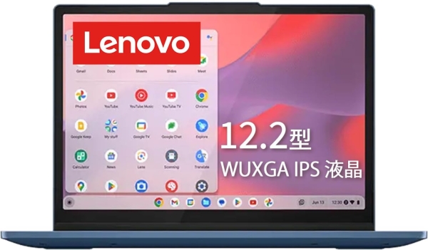 82XH001KJP Lenovo IdeaPad Flex 3i Chromebook Gen 8 Chrome OS 12.0`12.9^iC`j 4GB eMMC 64GB 1920~1200 WebJL Office 1.0`1.5kg u[n