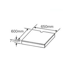 日立 HITACHI HSB-630 [洗濯機用補強板630×630mm] - リビング・衣類