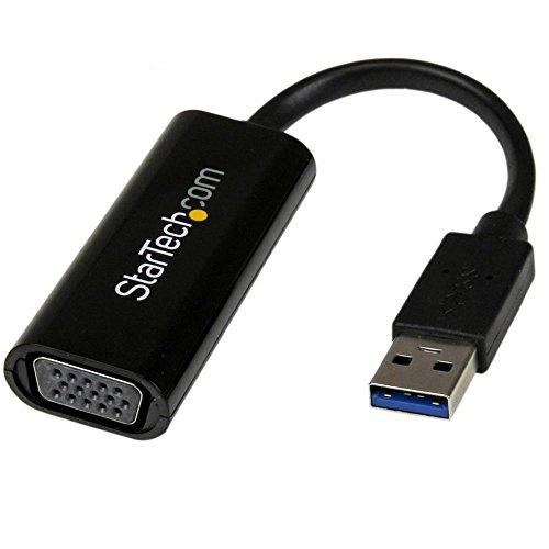 Slim USB 3.0 to VGA External Video Card Multi Monitor Adapter - 1920x1200 / 1080p(USB32VGAES)