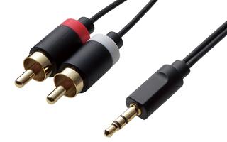 DH-MWRN10 [1m] GR AUDIOP[u XeI~j-svO(L-R) ɍ/bL ubN (3.5-RCA~2) 1.0m(DH-MWRN10) ELECOM GR