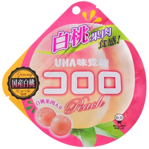 Ecjoy Uha味覚糖 コロロ 白桃 40g 入数6