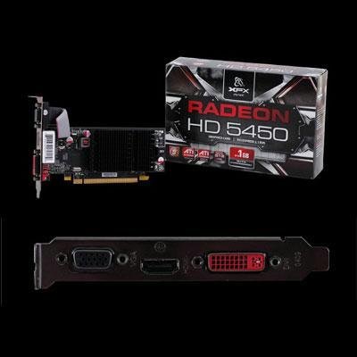 Radeon HD 5450 512MB DDR2 HDMI HD-545X-YNH2 (PCIExp 512MB) HD-545X-YNH2 XFX