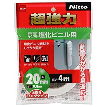 ECJOY!】 T4583ニトムズ 超強力両面テープ塩化ビニル用20×44977947