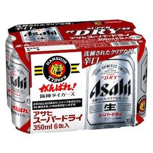 Ecjoy アサヒビール アサヒスーパードライ 350ml 6