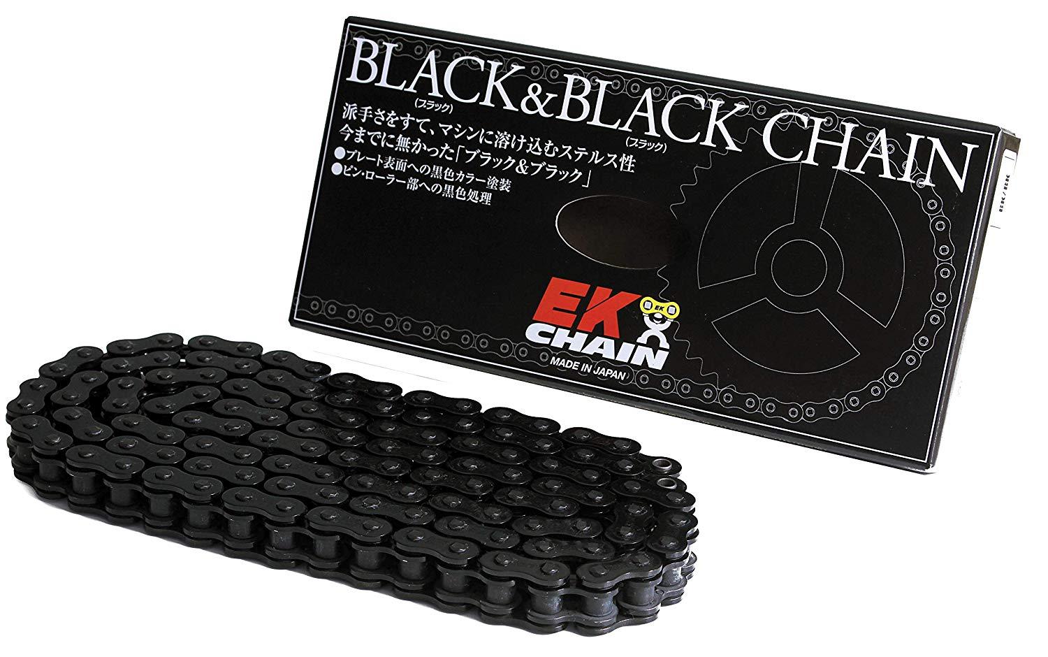 ECJOY!】 イーケー(EK) 江沼チェーン EK チェーン 525SR-X2 (BK/BK