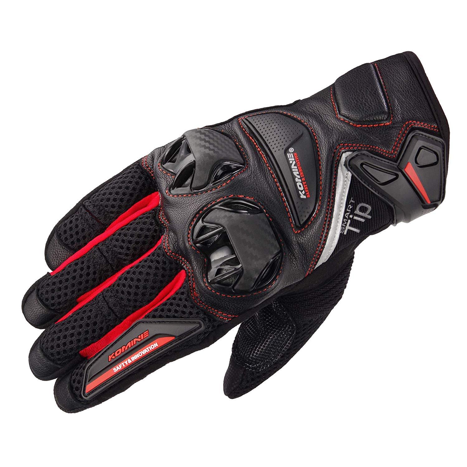 GK-234 Protect Leather M-Gloves Black/Red 3XL i:06-234/BK/RD/3XL