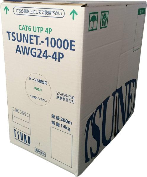 TSUNET-1000E AWG24-4P AI  CAT6 UTPP[u   300m 