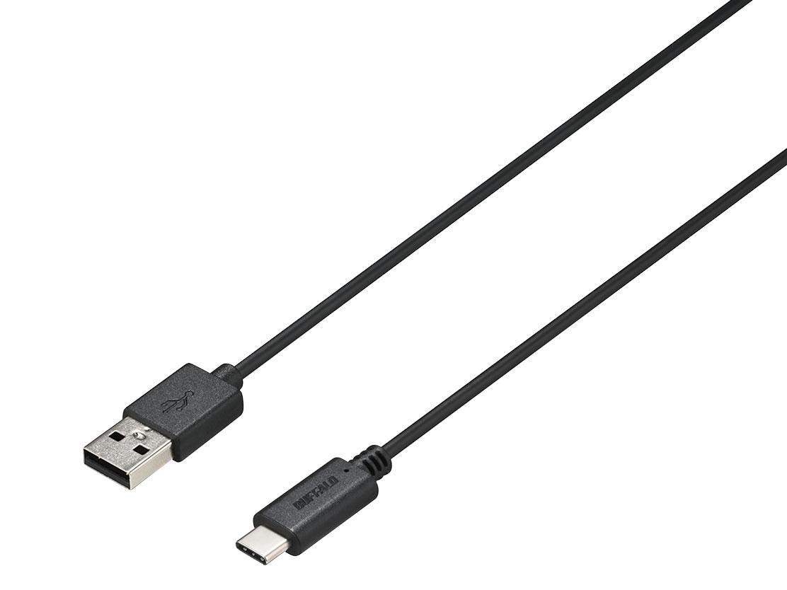 ECJOY!】 バッファロー BSUAMNSM225BK USB2.0ケーブル (A to miniB) スリムタイプ  2.5m(BSUAMNSM225BK)【特価￥1,286】