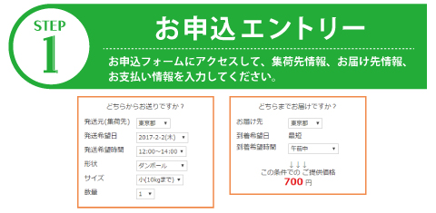 Ecjoy 急便 ネットで簡単お申込 宅配便集荷サービス